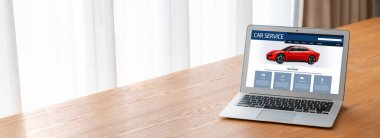 Car service website for online booking repair automobile garage technology snugly