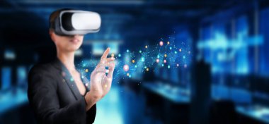 Modern dijital ortamda sanal gerçeklik teknolojisiyle etkileşime geçen bir kişi, sosyal medya bağlantısını ve kullanıcı deneyimlerini geliştirmede VR 'nin potansiyelini göstermektedir. XDMCP