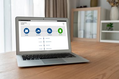 Ürün nakliyesi ve teslimatı için e-ticaret ve mod çevrimiçi iş izleme sistemi