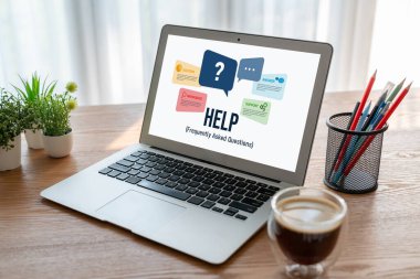 Help screen on the website provide answer to FAQ frequently asked question snugly with knowledge information and solution by customer support