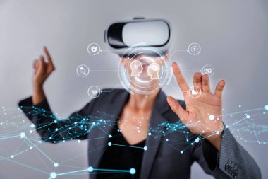Yapay zeka mühendisliği, büyük veri ve yapay zeka makinesi kavramında yapay zeka beyin işlemcisiyle iş desteği için üretken yapay zeka kullanmayı öğrenen insan etkileşimi. Faas