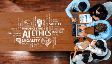 Yapay zeka ve robot bilimi ile ilgili çok yönlü tartışmaları inceleyin, yönetim, güvenlik, şeffaflık ve teknoloji politikası ve gelişimi üzerindeki toplumsal etkiyi vurgulayın. Dostluk