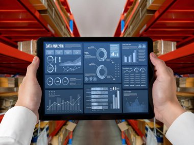 İş veri paneli, pazarlama stratejisi planlaması için iş zekası analizi sunar. Müşteri taleplerini analiz etmek ve iş dünyasının geleceğini önceden görmek için büyük veriler sunulur.