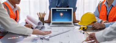 Yapay zeka teknolojisini çalıştırmak için komut mühendisi ve kullanıcı kolaylığı için üretici yapay zeka yardımcı araçları insanların yapay zeka hareketini teşvik ederek üretken yapay zeka fonksiyonları ile çalışmasına yardımcı olur