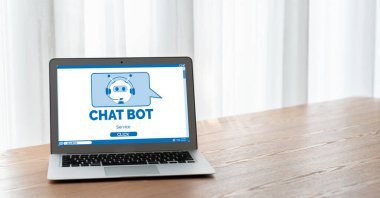 Müşteri sorularına otomatik olarak cevap veren mod çevrimiçi iş için Chatbot yazılım uygulaması