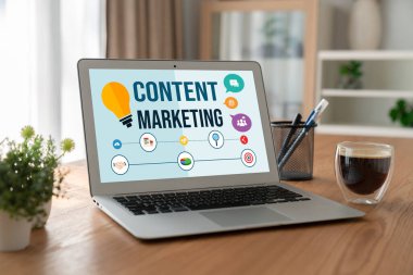 Mod çevrimiçi iş ve e-ticaret pazarlama stratejisi için içerik pazarlaması