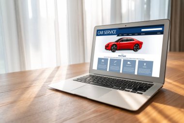 Car service website for online booking repair automobile garage technology snugly