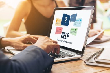 Help screen on the website provide answer to FAQ frequently asked question snugly with knowledge information and solution by customer support