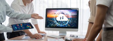 Hızlı uzak çalışma ve kişisel veri depolama için bulut hesaplama yazılımı