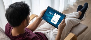 İnternet sitesinde mod form doldurmak için çevrimiçi kayıt formu