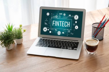 Pazarlama stratejisini analiz etmek için kullanılan Fintech finansal teknoloji yazılımı