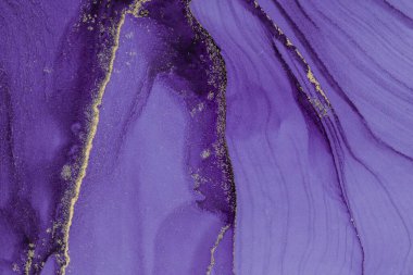 Mermer mürekkep soyut sanatının orijinal resmi. Örnek bir orjinal tablodan yüksek çözünürlüklü fotoğraf. Karargah kağıt dokusuna pürüzsüz mermer desen oluşturmak için soyut resim yapıldı.