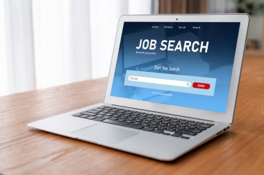 Çalışanların işe alım İnternet ağındaki iş fırsatlarını araması için mod web sitesinde online iş araması