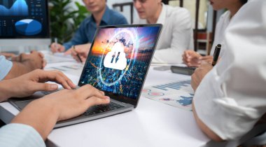 Hızlı uzak çalışma ve kişisel veri depolama için bulut hesaplama yazılımı