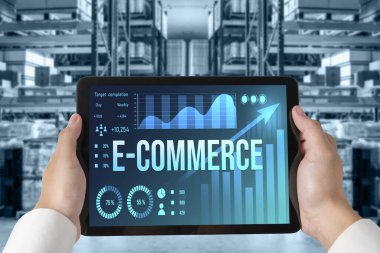 E-ticaret veri yazılımı çevrimiçi perakende şirketine satış analizi için mod gösterge tablosu sağlar