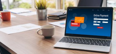 İnternet üzerinden modem para transferi için çevrimiçi ödeme platformu