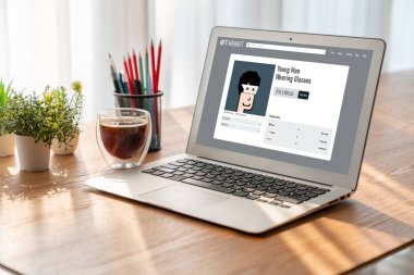 Çalışanların işe alım İnternet ağındaki iş fırsatlarını araması için mod web sitesinde online iş araması