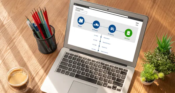 Ürün nakliyesi ve teslimatı için e-ticaret ve mod çevrimiçi iş izleme sistemi