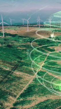 Çevre koruma teknolojisi ve yenilenebilir doğal kaynaklardan gelen temiz enerji ve güçle küresel sürdürülebilir ESG 'ye yaklaşmak