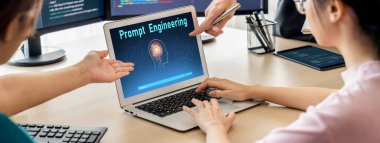 Yapay zeka teknolojisini çalıştırmak için komut mühendisi ve kullanıcı kolaylığı için üretici yapay zeka yardımcı araçları insanların yapay zeka hareketini teşvik ederek üretken yapay zeka fonksiyonları ile çalışmasına yardımcı olur