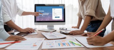 İnternet sitesinde canlı form doldurma için çevrimiçi kayıt formu