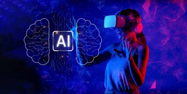 Üretken yapay zeka ve sanal gerçeklik arasındaki birleşmenin büyüleyici bir temsili, büyüleyici bir teknoloji deneyimi yaşayan birini gösteriyor. XDMCP