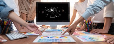 Yapay zeka teknolojisini çalıştırmak için komut mühendisi ve kullanıcı kolaylığı için üretici yapay zeka yardımcı araçları insanların yapay zeka hareketini teşvik ederek üretken yapay zeka fonksiyonları ile çalışmasına yardımcı olur