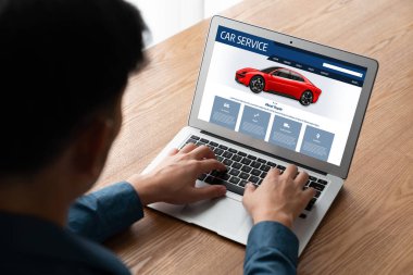 Car service website for online booking repair automobile garage technology snugly