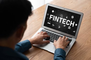 Pazarlama stratejisini analiz etmek için kullanılan Fintech finansal teknoloji yazılımı