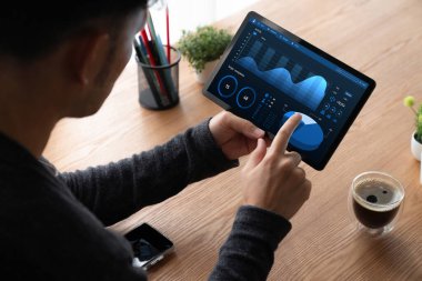 İş veri paneli pazarlama stratejisi planlaması için mod ticari zeka analizi sağlar