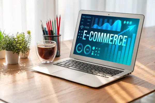 E-ticaret veri yazılımı çevrimiçi perakende şirketine satış analizi için mod gösterge tablosu sağlar