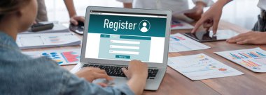 İnternet sitesinde canlı form doldurma için çevrimiçi kayıt formu