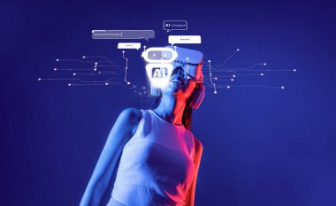 Gelişmiş sohbet robotu teknolojisiyle insanların ve yapay zekanın sinerjisini araştır. Bu görüntü, dijital bir alanda kişisel yardımın, otomasyonun ve yenilikçi etkileşimin özünü yakalar. XDMCP