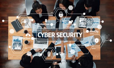 Dinamik İş Ortamı 'nda Koruma ve Erişim Kontrolü sağlamak için Takım İşbirliği ve Modern Teknoloji ile Siber Güvenlik Toplantısı. Dostluk