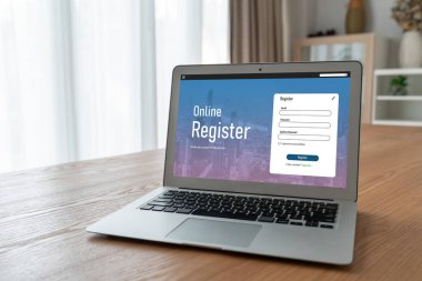 İnternet sitesinde mod form doldurmak için çevrimiçi kayıt formu