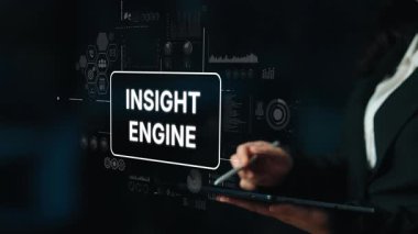 İşletme Profesyonelliği, Karanlık Bir Çevrede Geleceğin Görüntüsü Üzerine Dijital Sezgilerle Etkileşim. Asemptotik akıllı veri analitiği.