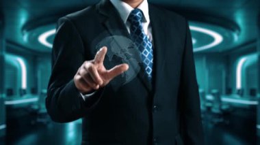 İş adamı küresel pazarlama ve finans konusunda uzmandır. Küresel pazarların karmaşıklığını, stratejileri ve pazarlama erişimini geliştirmek. Küresel finans ve pazarlama UUID 'sinde başarı