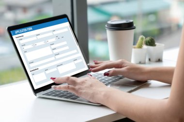İnternet sitesinde mod kayıt için çevrimiçi başvuru formu