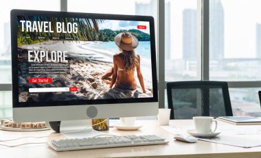 Online travel blog website provide travel tips and information on social media snugly where people can post, write and react to travel application