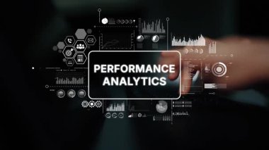 İş Sezgileri için Grafikler, Grafikler ve Veri Ölçümleri ile Dijital Performans Analitik Görselleştirme. Asemptotik akıllı veri analitiği.