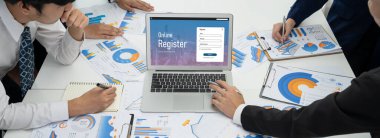 İnternet sitesinde canlı form doldurma için çevrimiçi kayıt formu