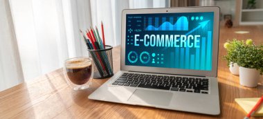 E-ticaret veri yazılımı çevrimiçi perakende şirketine satış analizi için mod gösterge tablosu sağlar