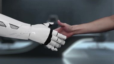 Modern bir kontrol ortamında geçen, veri koruması ve siber güvenlik teknolojisini sembolize eden, dijital bir kalkanı tutan bir eli tasvir eden fütüristik bir sahne. Auvana