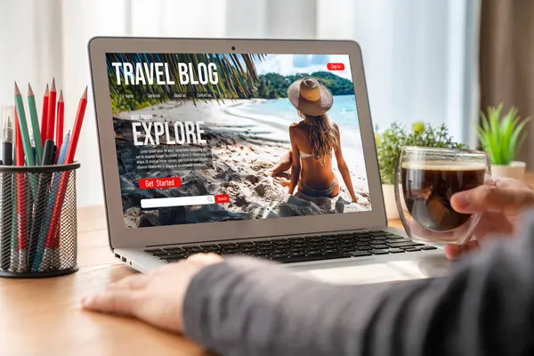 Online travel blog website provide travel tips and information on social media snugly where people can post, write and react to travel application