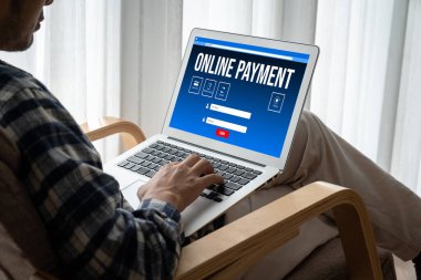 İnternet üzerinden modem para transferi için çevrimiçi ödeme platformu