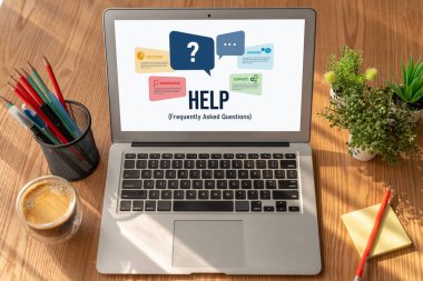 Help screen on the website provide answer to FAQ frequently asked question snugly with knowledge information and solution by customer support