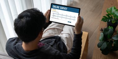 İnternet ağındaki mod dijital bilgi toplama için çevrimiçi anket formu