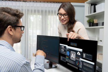 Yapay zeka teknolojisini çalıştırmak için komut mühendisi ve kullanıcı kolaylığı için üretici yapay zeka yardımcı araçları insanların yapay zeka hareketini teşvik ederek üretken yapay zeka fonksiyonları ile çalışmasına yardımcı olur