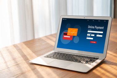 İnternet üzerinden modem para transferi için çevrimiçi ödeme platformu
