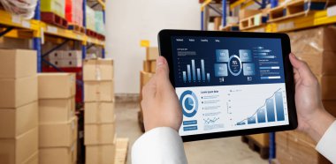 İş veri paneli, pazarlama stratejisi planlaması için iş zekası analizi sunar. Müşteri taleplerini analiz etmek ve iş dünyasının geleceğini önceden görmek için büyük veriler sunulur.